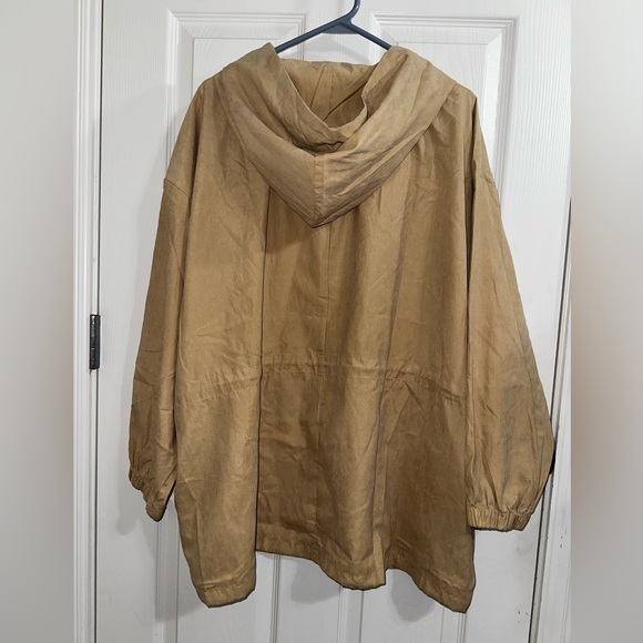 LuLaRoe “Jackie Jacket”  Women’s XXXL beige Lightweight cinch waist - Picture 8 of 10